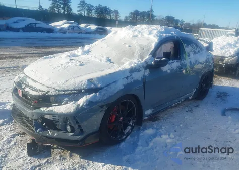 2020 Honda Civic Type R Touring из США, поврежденный, VIN SHHFK8G72LU200940